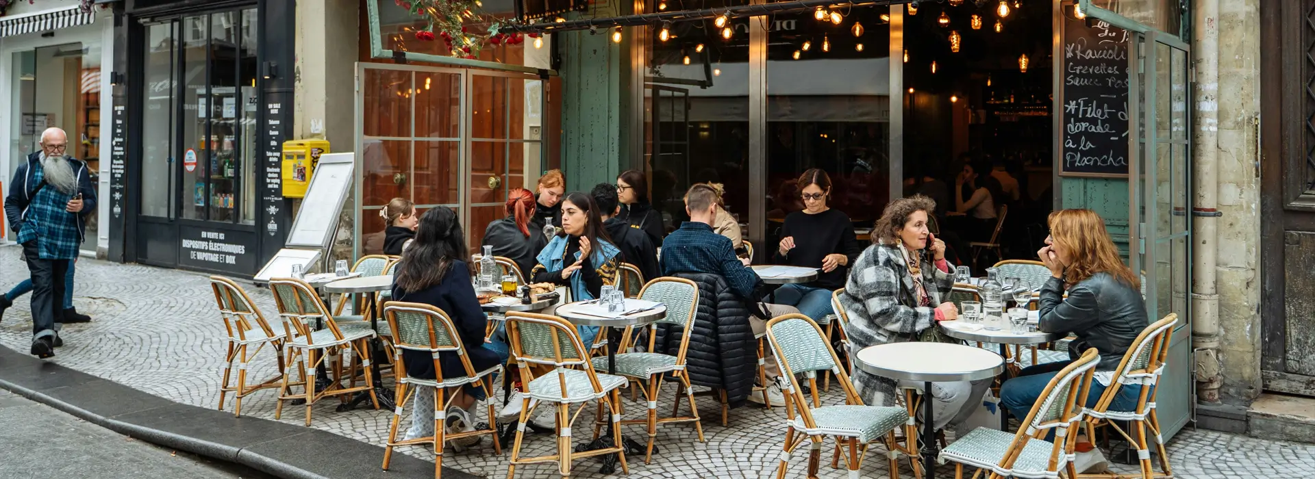 Cozy cafe with artisan coffee